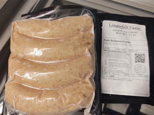 Pork Grilling Links - Brats