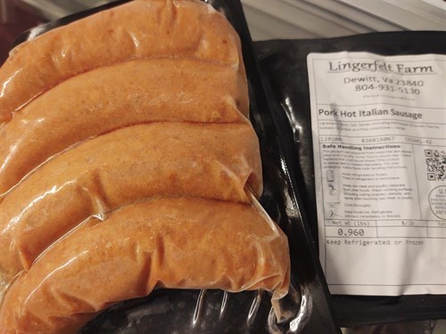 Pork Grilling Links - Hot Italian