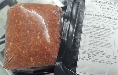 Beef Ground Sausage - Chorizo