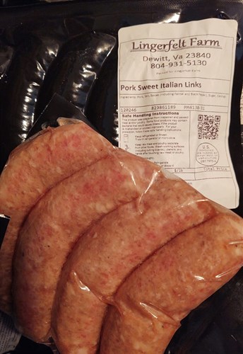 Pork Grilling Links - Sweet Italian